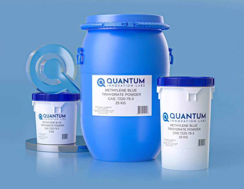 Quantum Innovation Labs Methylene Blue Whole Sale Drums