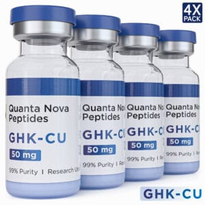 GHK-Cu | 50mg |4 Pack | Lyophilized Powder | Made In USA