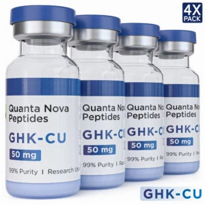 GHK-Cu | 50mg |4 Pack | Lyophilized Powder | Made In USA