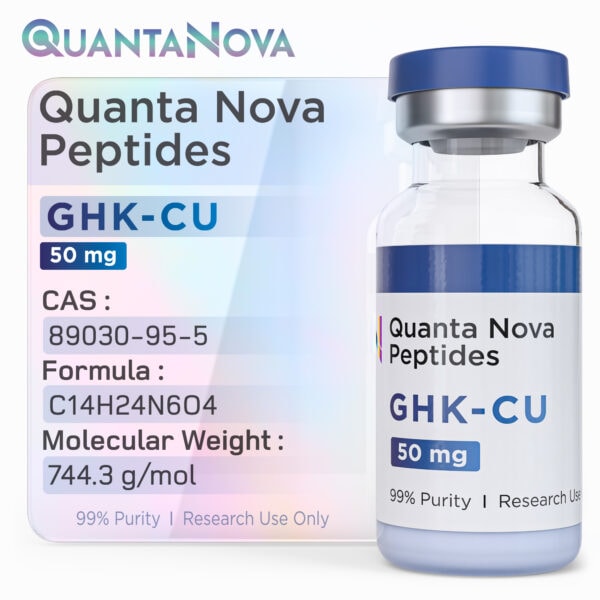 GHK-Cu | 50mg |4 Pack | Lyophilized Powder | Made In USA