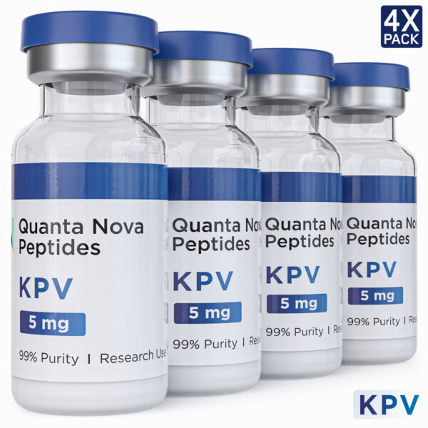 KPV | 5mg | 4 Pack | Lyophilized powder | Made In USA