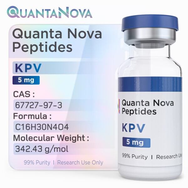 KPV | 5mg | 4 Pack | Lyophilized powder | Made In USA