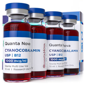 Vitamin B12 (Cyanocobalamin) 1000 mg/mL – 10 mL Vials (4-Pack)