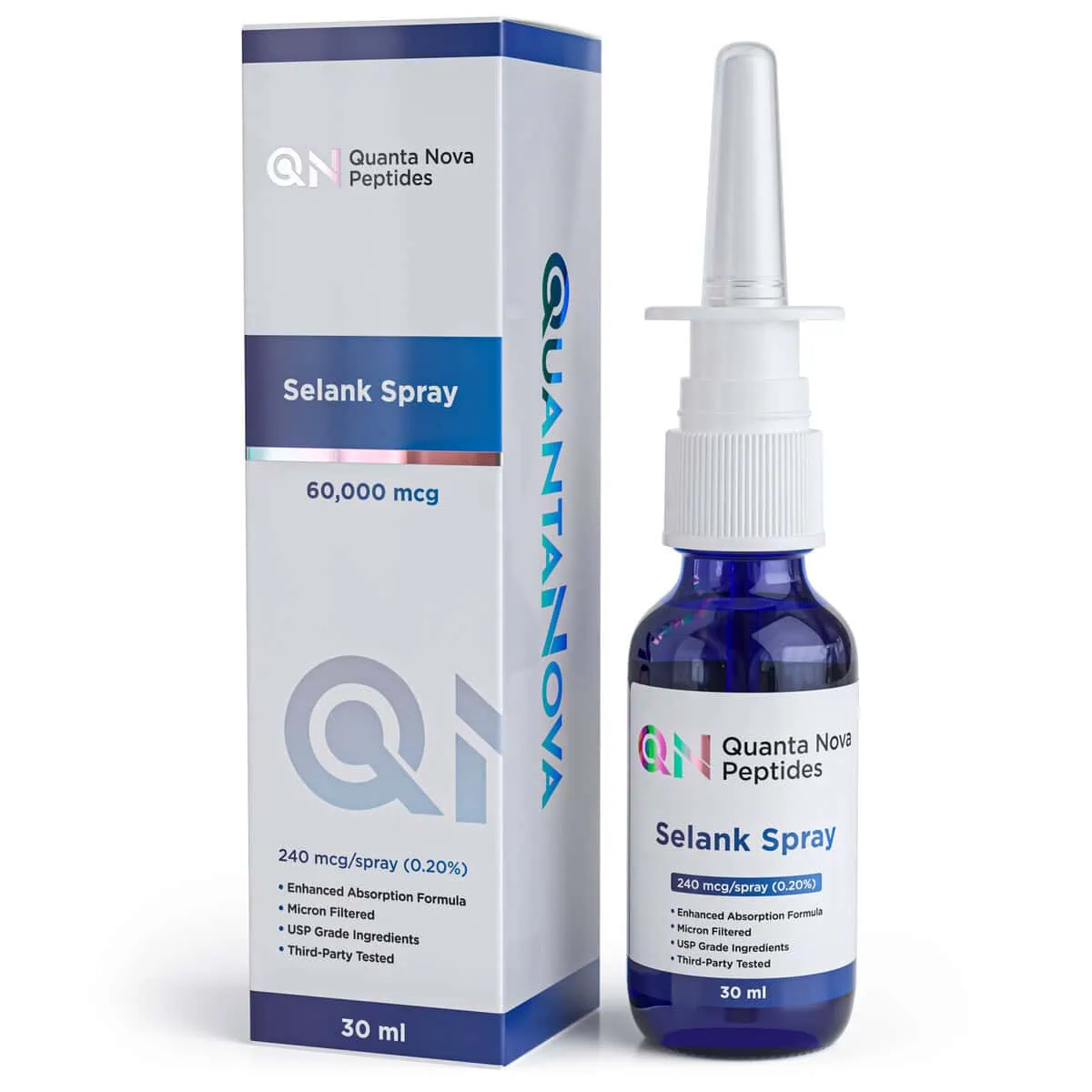 Selank Spray | 60000 mcg | 30 mL | 240 mcg/Spray | 250 Sprays