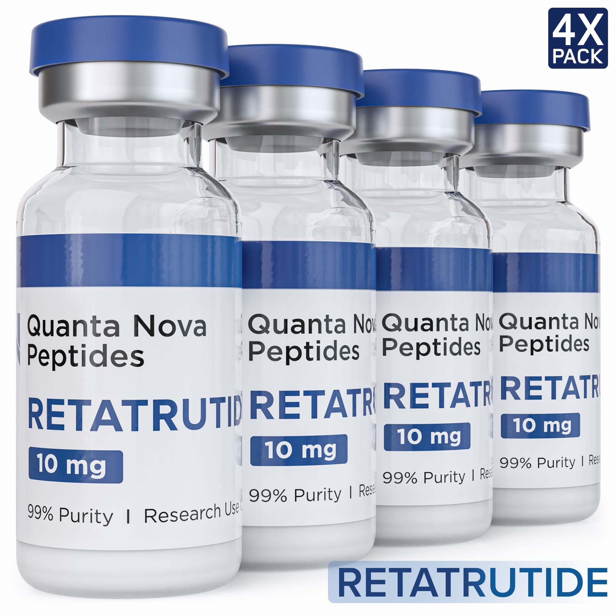Retatrutide |10mg 4 Pack | Lyophilized powder | Made in USA