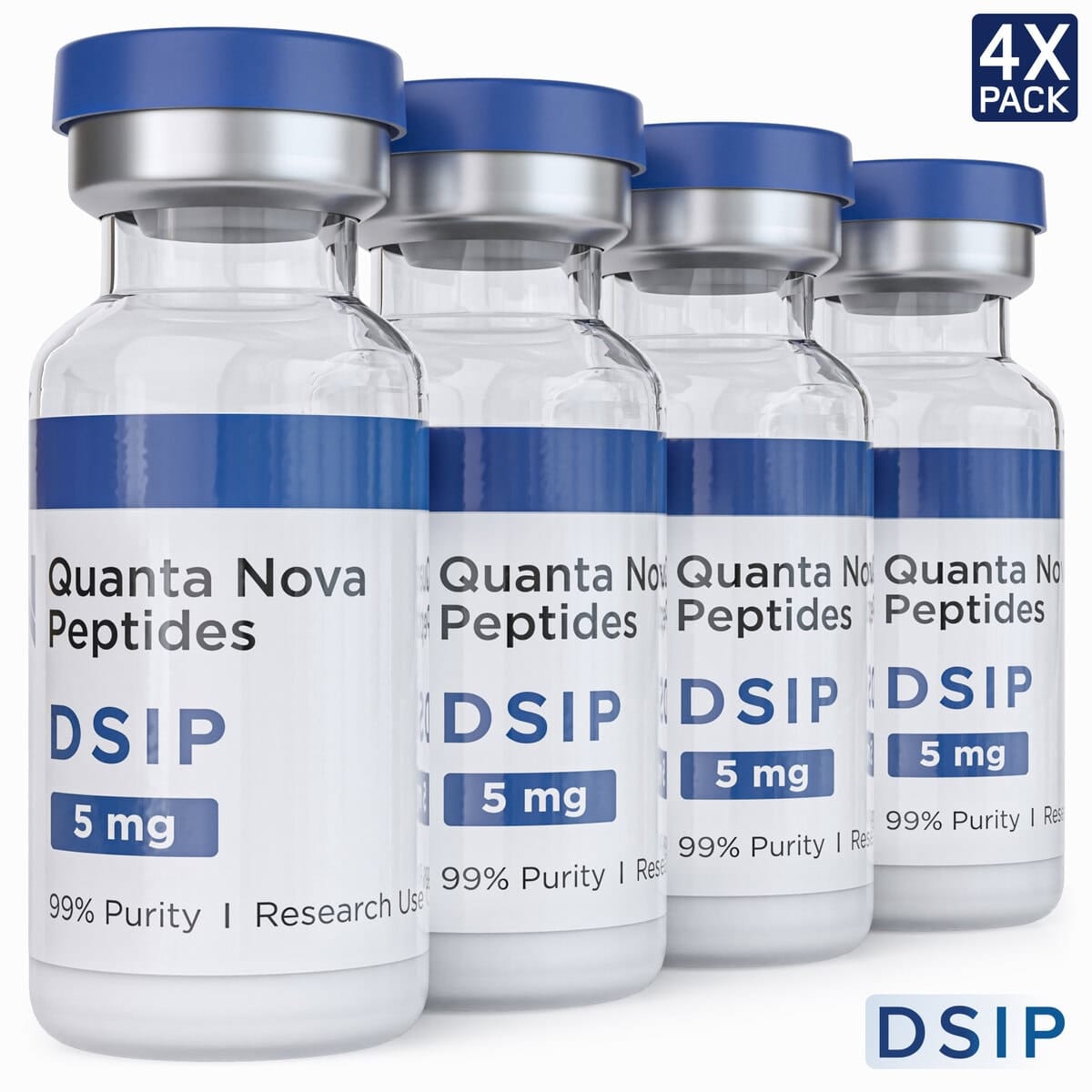 DSIP | 5mg | 4 Pack | Lyophilized Powder | Made In USA