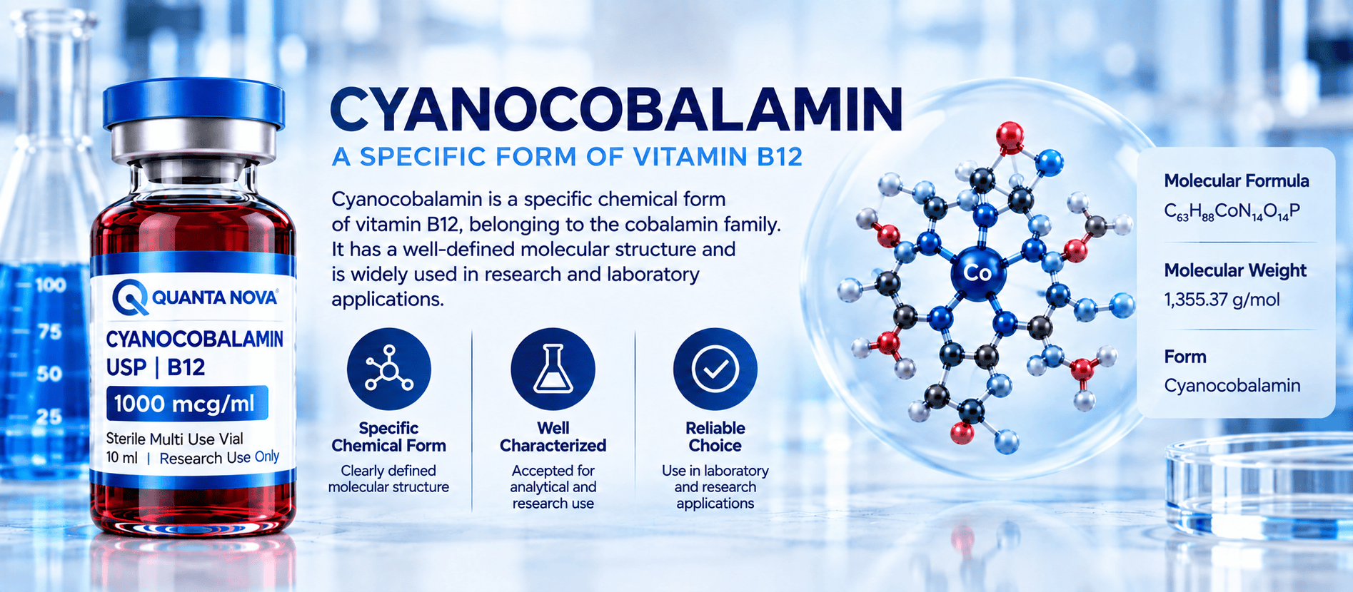 Cyanocobalamin — A Specific Form of Vitamin B12